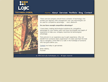 Tablet Screenshot of lojic.com